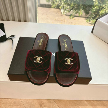 商品名称：シャネル CHANEL 99-CHJ25002R  2025年最新入荷 フラットミュール レディースシューズ スリッパ カジュアルサンダル