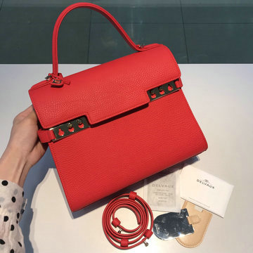 デルヴォー Delvaux JS-DE0611NQYRD　2024年最新入荷 tempete MM トップハンドルバッグ トートバッグ 2way ショルダーバッグ レディース