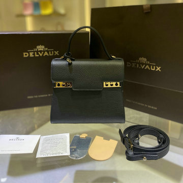 商品名称：デルヴォー Delvaux JS-DE0612NQJBK　2024年最新入荷 tempete PM トップハンドルバッグ トートバッグ 2way ショルダーバッグ レディース