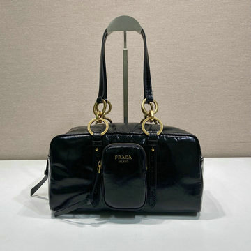 商品名称：プラダ PRADA 99-PD1BB138PBK　2025年最新入荷 ミディアム トップハンドルバッグ トートバッグ ハンドバッグ ダングル レザー