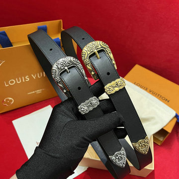 ルイヴィトン LOUISVUITTON 057-M8653  2025年最新入荷 レディース リバーシブル ベルト 25MM