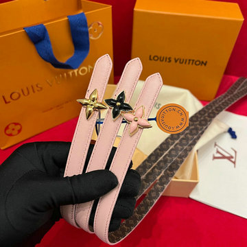 ルイヴィトン LOUISVUITTON  057-M8800W 2025年最新入荷 ベルト LV ミニ フラワーグラム 15MM リバーシブル レディース