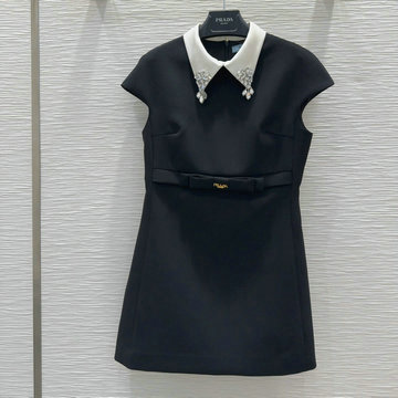 商品名称：プラダ PRADA 2025年最新入荷 ノースリーブ ショートドレス ワンピース レディース おしゃれ カジュアル