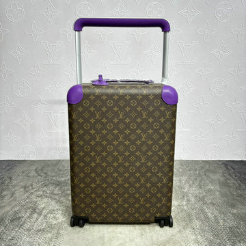 ルイヴィトン LOUISVUITTON 057-M12610Z 2025年最新入荷 スーツケース ホライゾン 55 キャリーバッグ モノグラム マカサー キャンバス