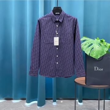 クリスチャンディオール CHRISTIAN DIOR 2025年最新入荷 ジャカード ロングスリーブ シャツ ユニセックス ジャケット
