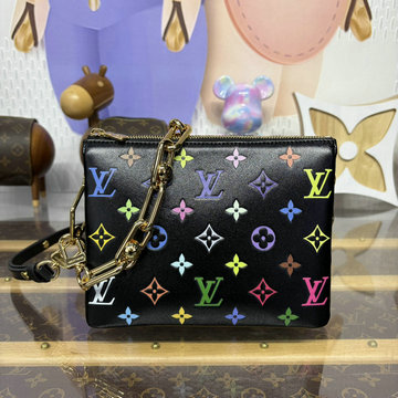 ルイヴィトン LOUISVUITTON 057-M13232  2025年最新入荷 LV TM クッサン BB チェーン ショルダーバッグ ラムレザー レディース