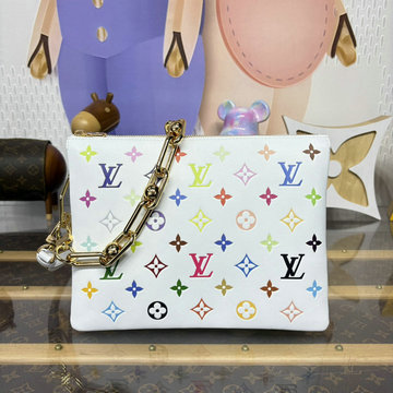 ルイヴィトン LOUISVUITTON 057-M13233 2025年最新入荷 LV TM クッサン BB チェーン ショルダーバッグ ラムレザー レディース