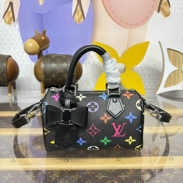 ルイヴィトン LOUISVUITTON  057-M13406 2025年最新入荷 LV TM ナノ スピーディ トートバッグ ショルダーバッグ レディース モノグラムキャンバス
