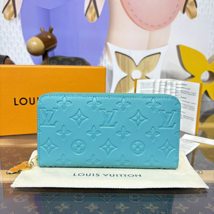ルイヴィトン LOUISVUITTON  057-M13618L 2025年最新入荷 LV TM ジッピー ウォレット ファスナー長財布 グレインカウハイドレザー
