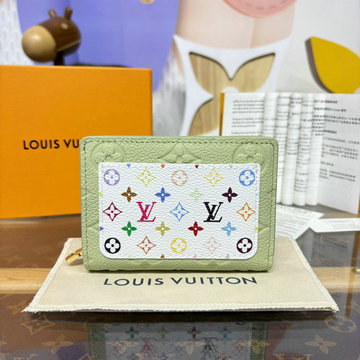 ルイヴィトン LOUISVUITTON 057-M13619  2025年最新入荷 LV TM ポルトフォイユ クレア 短財布 小銭入れ グレインカウハイドレザー