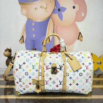 ルイヴィトン LOUISVUITTON 057-M13742  2025年最新入荷 LV TM キーポル バンドリエール 45 トラベルバッグ ショルダーバッグ モノグラムキャンパス