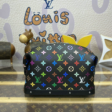 商品名称：ルイヴィトン LOUISVUITTON 057-M13743K  2025年最新入荷 LV TM ポシェット コスメティック ポーチ GM 化粧かばん クラッチバッグ モノグラムキャンパス