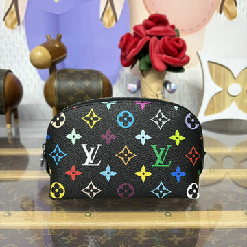 ルイヴィトン LOUISVUITTON 057-M13744K  2025年最新入荷 LV TM ポシェット コスメティック ポーチ PM 化粧かばん クラッチバッグ モノグラムキャンパス