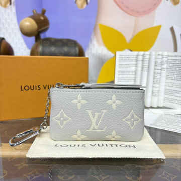 ルイヴィトン LOUISVUITTON  057-M13793 2025年最新入荷 カードキーケース ポシェット クレ 小銭入れ コインケース モノグラム アンプラント レザー