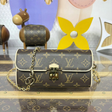 ルイヴィトン LOUISVUITTON 057-M13566 2025年最新入荷 ポシェット カミーユ チェーンポーチ ショルダーバッグ モノグラムキャンパス
