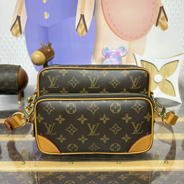 ルイヴィトン LOUISVUITTON 057-M14016 2025年最新入荷 ダヌーブ ショルダーバッグ モノグラム キャンバス