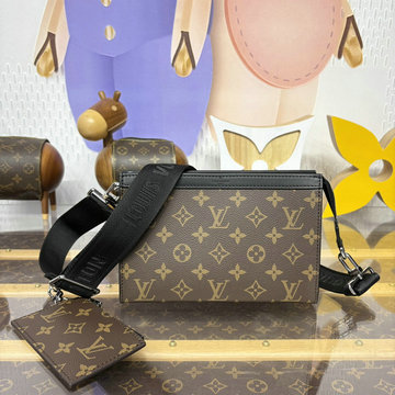 ルイヴィトン LOUISVUITTON 057-M14036 2025年最新入荷 ガストン ウェアラブル ウォレット ショルダーバッグ モノグラム キャンバス