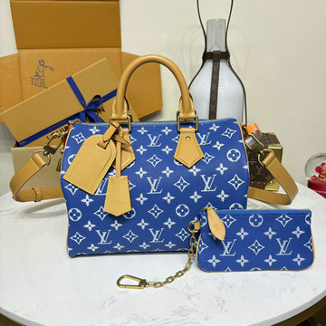 ルイヴィトン LOUISVUITTON 057-M14074  2025年最新入荷 スピーディ P9 バンドリエール 30 ハンドバッグ ショルダーバッグ カーフレザー