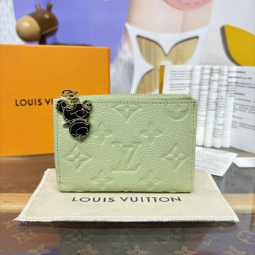 ルイヴィトン LOUISVUITTON  057-M14088 2025年最新入荷 LV TM ポルトフォイユ リサ 二つ折り短財布 小銭入れ グレインカウハイドレザー