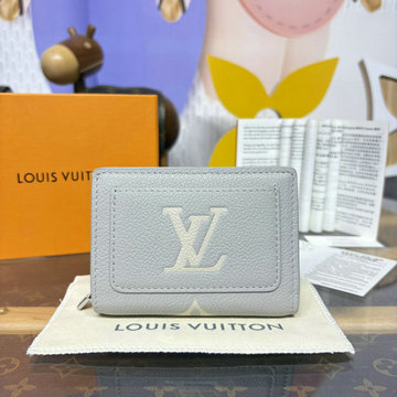 ルイヴィトン LOUISVUITTON 057-M14153  2025年最新入荷 ポルトフォイユ クレア 二つ折り短財布 小銭入れ グレインレザー