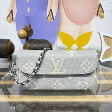 ルイヴィトン LOUISVUITTON 057-M14225  2025年最新入荷 ウォレット オン チェーン アイビー チェーンポーチ ショルダーバッグ モノグラム アンプラント レザー