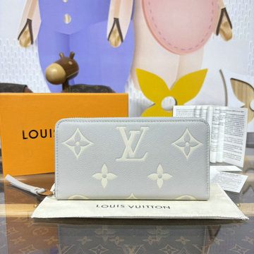 商品名称：ルイヴィトン LOUISVUITTON 057-M14228  2025年最新入荷 ジッピー ウォレット ファスナー長財布 モノグラム アンプラント レザー