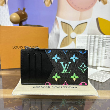 ルイヴィトン LOUISVUITTON 057-M14261  2025年最新入荷 コインカード フォルダー コインケース カードケース モノグラムマルチカラーキャンパス