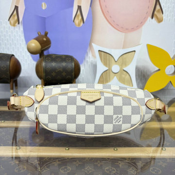 商品名称：ルイヴィトン LOUISVUITTON 057-N00230  2025年最新入荷 キープイット ウェストバッグ ショルダーバッグ ダミエアズール キャンバス