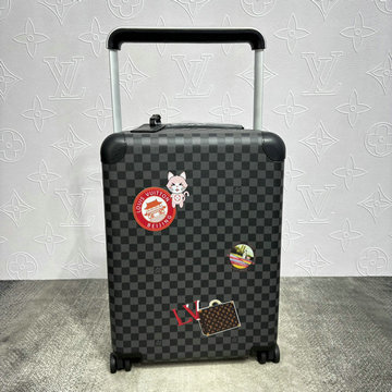 商品名称：ルイヴィトン LOUISVUITTON 057-N23209Y  2025年最新入荷 スーツケース ホライゾン 55 キャリーバッグ ダミエグラフィット キャンパス