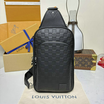ルイヴィトン LOUISVUITTON 057-N45303 2025年最新入荷 アヴェニュー スリングバッグ チェストバッグ ベルトバッグ ダミエグラフィットキャンパス