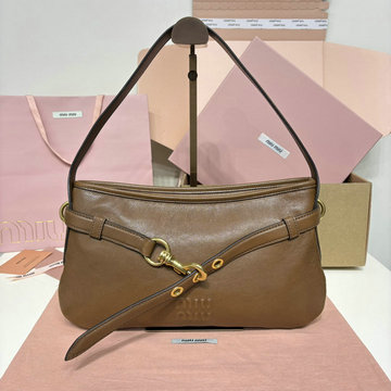 ミュウミュウ MIUMIU 057-MM5BC182Z 2025年最新入荷 アバンチュール ホーボーバッグ ショルダーバッグ レディース