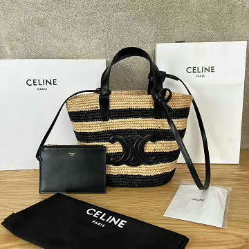 商品細詳を見る:セリーヌ CELINE 025-CE115802BZBK 2025年最新入荷 ティーン サプル クラシック パニエ トップハンドルバッグ ハンドバッグ トートバッグ レディース