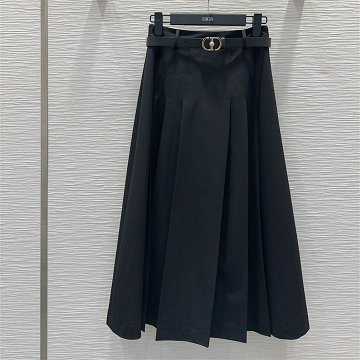 商品名称：クリスチャンディオール CHRISTIAN DIOR XG-KQCD25017 2025年 フレア ミディスカート シンプル カジュアル レディース