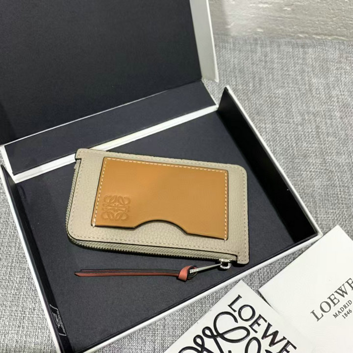 ロエベ LOEWE 99-LE3762ZH 2025年最新入荷 ジップウォレット カードケース コインケース 短財布