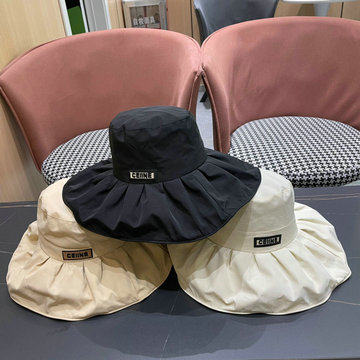 商品名称：セリーヌ CELINE JS-MZCE25002 2025年春夏最新入荷 バケットハット エスバドリーハット 日焼け防止 ビーチサンハット レディース