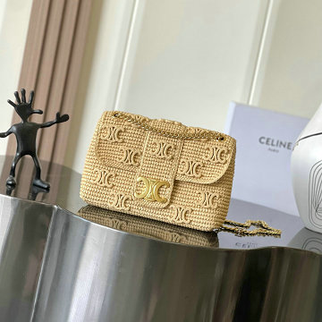 商品細詳を見る:セリーヌ CELINE 99-CE115853BXZ  2025年最新入荷 ミディアム ヴィクトワール バッグ ショルダーバッグ ラフィア レディース