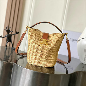 商品細詳を見る:セリーヌ CELINE 99-CE119173BXZ 2025年最新入荷 スモール ルイーズ バッグ ショルダーバッグ ラフィア レディース