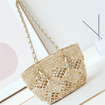商品名称：シャネル CHANEL JS-CH4714BXS  2025年最新入荷 COCO ビーチバッグ ハンドバッグ ショッピングバッグ ラフィア レディース