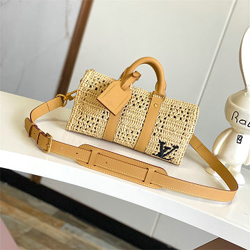 ルイヴィトン LOUISVUITTON JS-M25010  2025年最新入荷 キーポル バンドリエール 25 ショルダーバッグ ラフィア レディース