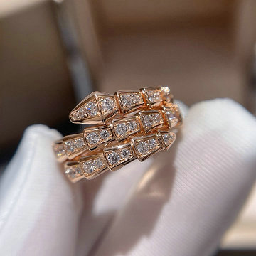 商品名称：ブルガリ BVLGARI CZZ-JZBV25004 2025年最新入荷 セルペンティ ヴァイパー リング レディース ピアス