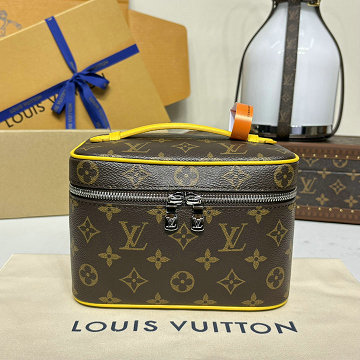 ルイヴィトン LOUISVUITTON 057-M12654 2025年最新入荷 ニース ミニ ハンドバッグ バニティ 化粧箱 トラベル アクセサリー モノグラム