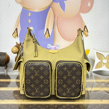 ルイヴィトン LOUISVUITTON 057-M12697 2025年最新入荷 ホーボー カーゴ ハンドバッグ ショルダーバッグ