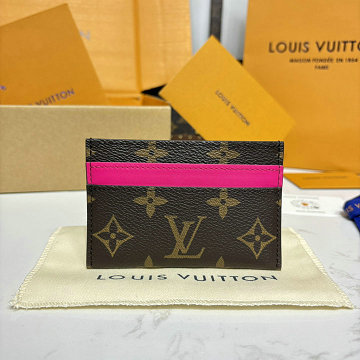 ルイヴィトン LOUISVUITTON  057-M12841 2025年最新入荷 カードケース ポルト カルト ダブル ジップウォレット 小銭入れ モノグラム マカサー
