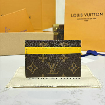 ルイヴィトン LOUISVUITTON 057-M12844  2025年最新入荷 カードケース ポルト カルト ダブル ジップウォレット 小銭入れ モノグラム マカサー