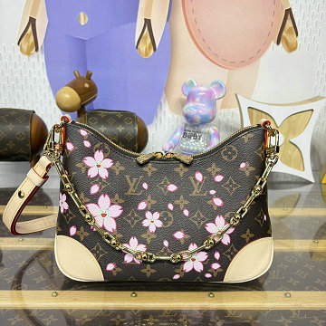 ルイヴィトン LOUISVUITTON 057-M13265  2025年新作 LV TM ブーローニュ PM チェーン ショルダーバッグ サクラブラウン モノグラム