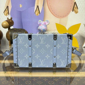 ルイヴィトン LOUISVUITTON 057-M13562  2025年新作 ウォレット トランク ショルダーバッグ カウハイドレザー