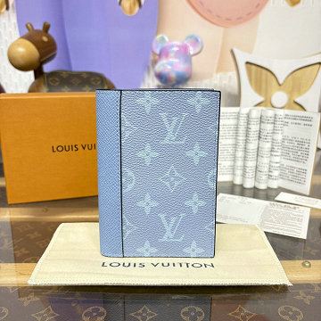 商品名称：ルイヴィトン LOUISVUITTON 057-M14358 2025年新作 パスポートカバー クーヴェルテュール パスポール NM カード入れ タイガ カウハイドレザー