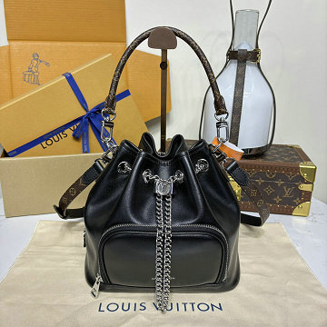 ルイヴィトン LOUISVUITTON 057-M14377 2025年新作 ノーウェイ バイブ バケットバッグ ショルダーバッグ ラムレザー