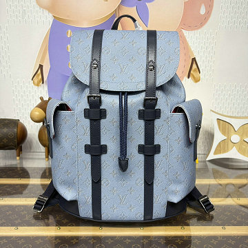ルイヴィトン LOUISVUITTON 057-M14676  2025年新作 クリストファー MM バックパック メンズ リュックサック 大容量 モノグラム ヘリテージ キャンバス
