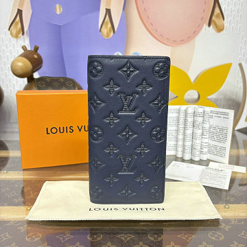 ルイヴィトン LOUISVUITTON 057-M14788  2025年新作 ポルトフォイユ ブラザ 二つ折り長財布 ロングウォレット モノグラム シャドウ カーフレザー